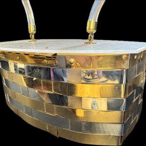 Dorset Rex Fifth Avenue 1950's metal bucket bag